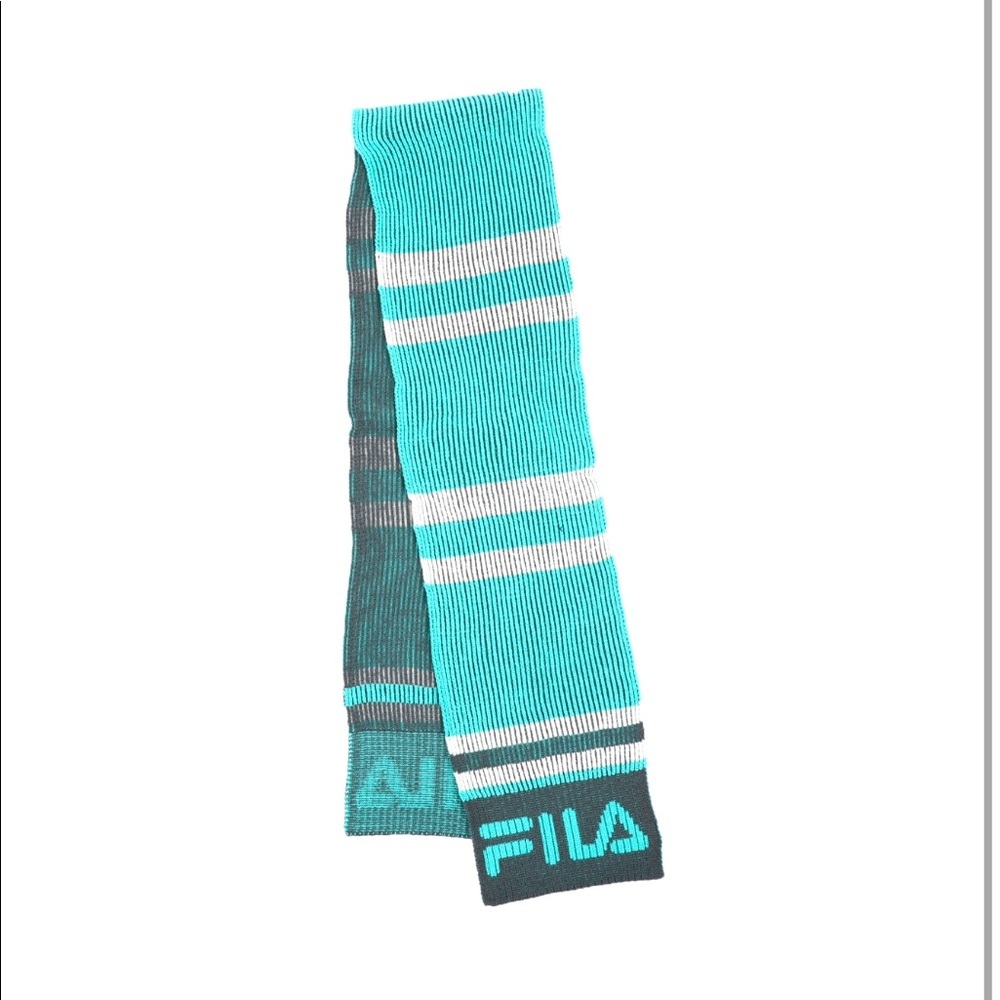 🧣Fila Ribbed Scarf - Picture 1 of 3